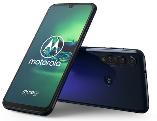 Motorola G8 Plus, 4GB/64GB, Cosmic Blue