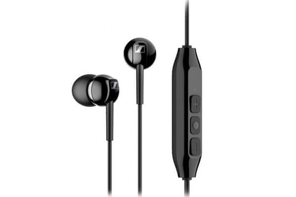 minimalistične brezžične slušalke Bluetooth 5.0 Sennheiser CX 150BT aac sbc kodeki hifi zvok močan bas čista glasba seznanjanje z dvema napravama naenkrat baterija velike zmogljivosti 10 ur delovanja mikrofon hitro polnjenje prostoročna uporaba