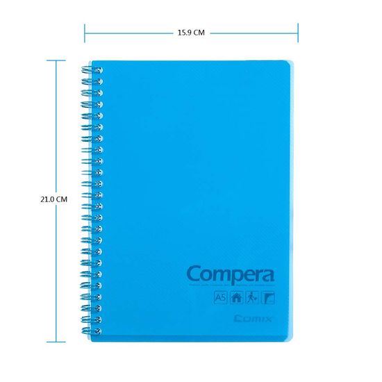 Comix Poznámkový blok Compera CPA5801 A5 Modrá