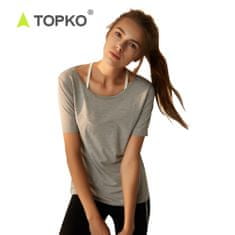 Topko Product Group Dámské Sportovní tričko Carol - Šedá (vel. L)
