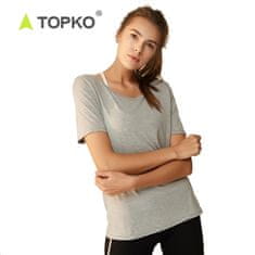 Topko Product Group Dámské Sportovní tričko Carol - Šedá (vel. M)
