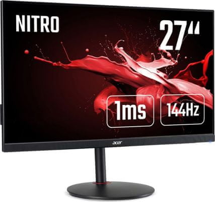  Acer Nitro XV272Pbmiiprzx (UM.HX2EE.P07) monitor IPS gaming 144 Hz 4 ms 