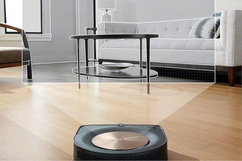 iRobot Roomba s9+ funkce virtuální zdi