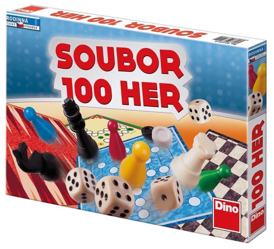 Levně Dino Soubor her 100 variant společenská hra