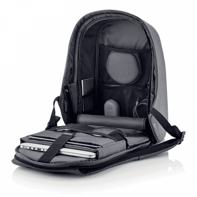 XD Design ruksak Bobby Hero Regular, sivi (P705.292) prozirni unutarnji spremnik 