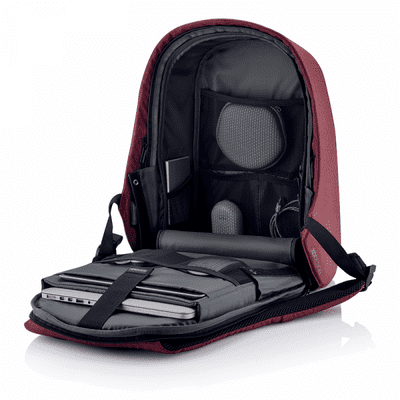 batoh XD Design Bezpečnostní batoh Bobby Hero Regular, červený (P705.294) členitý vnitřní prostor 