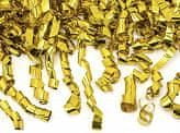 Paris Dekorace Vystřelovací konfety metalické spirály zlaté, 60 cm