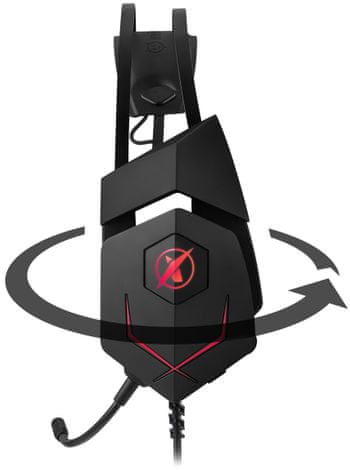 Niceboy ORYX X600 (oryx-x-600) herní sluchátka odolná bytelná konstrukce dlouhá životnost