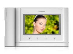 COMMAX CDV-70MH bílý - verze 230Vac - videotelefon 7", CVBS, se sluch., 2 vst.