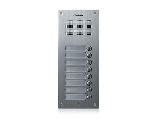 COMMAX DR-8UM - dveřní stanice, audio + 8 tlačítek, 4+n