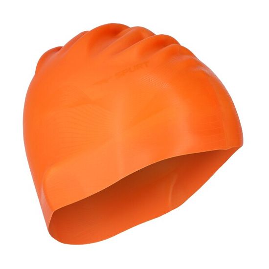 SPURT silikonová čepice G-Type men F202, oranžová