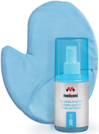 Meliconi 621004 C-200 G čisticí sprej + rukavice z mikrovlákna