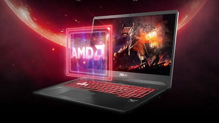 Herný notebook Asus TUF Gaming (FX705DT-AU042T) amd ryzen NVIDIA GeForce GTX 1650 multimédiá