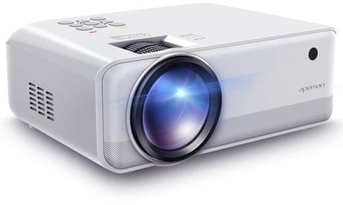 projektor Apeman LC550 (LC550) domácí použití LED 4 000 lm 100 ANSI lumenů dlouhá životnost přenosný