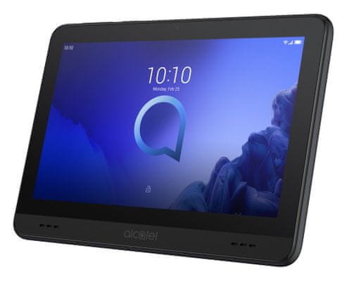 Tablet Alcatel Smart Tab 7 vestavěný stojánek, dlouhá výdrž na jedno nabití, hlasové ovládání, ovládání hlasem, Google Assistant