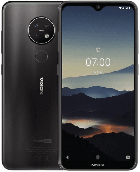 Nokia 7.2, 6GB/128GB, Charcoal