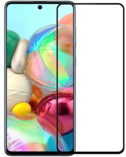 Nillkin Tvrzené Sklo 2.5D CP+ Black pro Samsung Galaxy A71 (2450174)