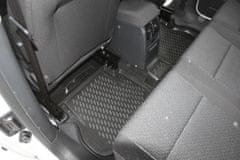 Novline Gumové autokoberce VW Caddy 2010-2020 (5 míst, 2x posuvné zadní dveře, orig. fixace)