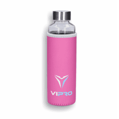 Vipro Skleněná lahev Barva: Růžová