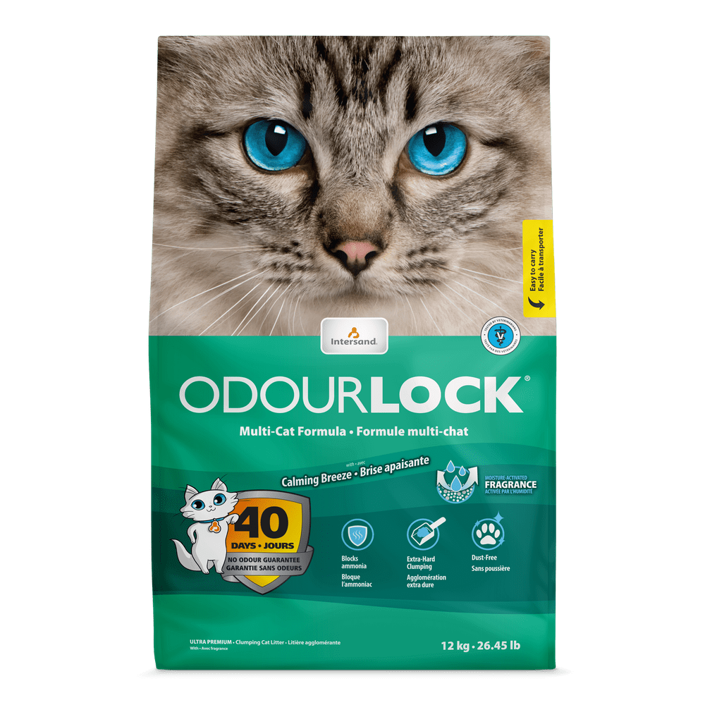 Levně Intersand kočkolit Odour Lock svěží vůně 6 kg