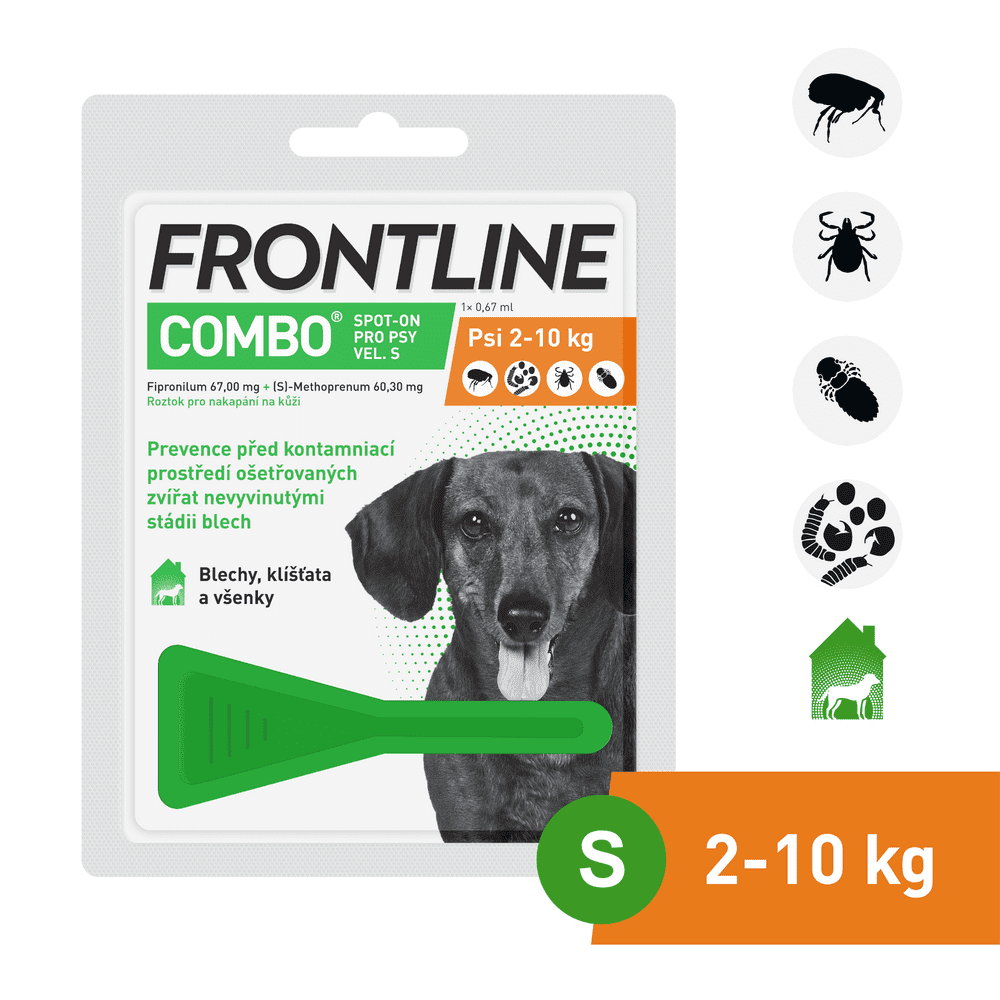 Levně Frontline Combo spot on Dog S 1 x 0,67 ml