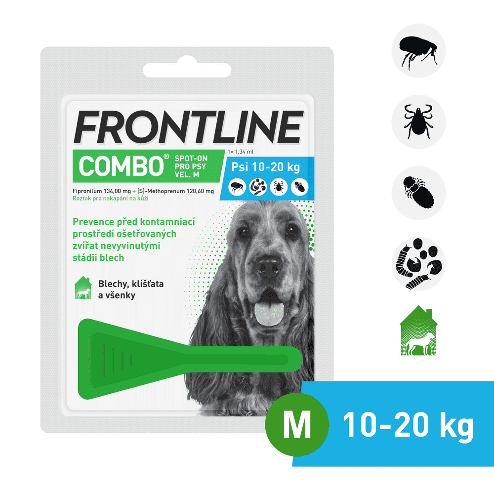 Levně Frontline Combo Spot on Dog M 1,34 ml