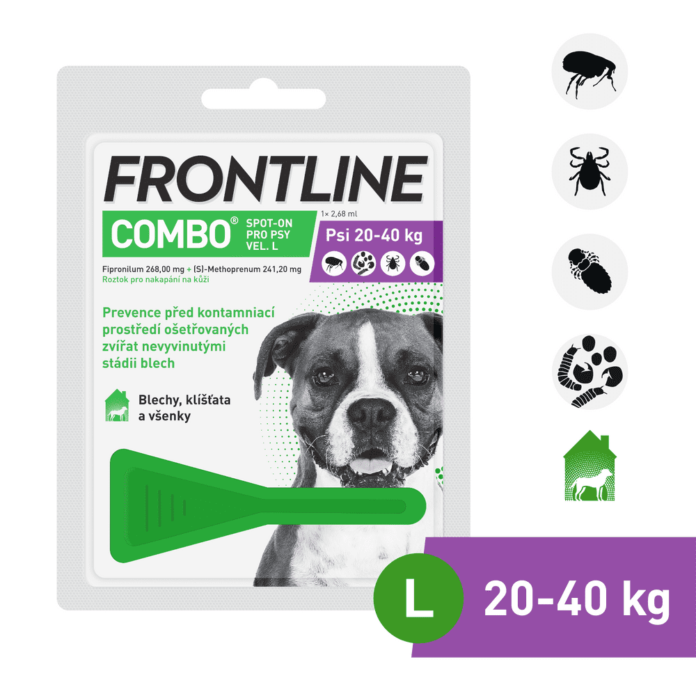 Levně Frontline Combo spot on Dog L 1 x 2,68ml