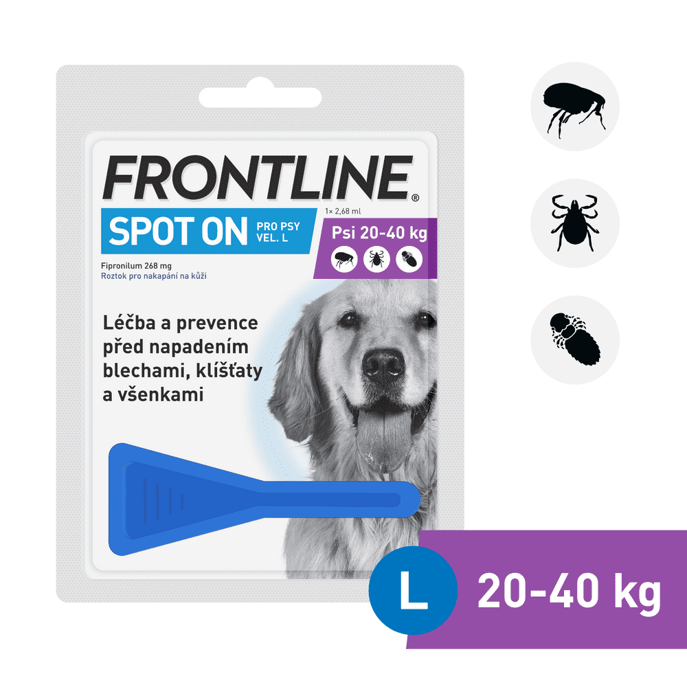 Levně Frontline spot on Dog L 1 x 2,68ml