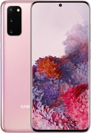 Samsung Galaxy S20, 8GB/128GB, Cloud Pink - rozbaleno