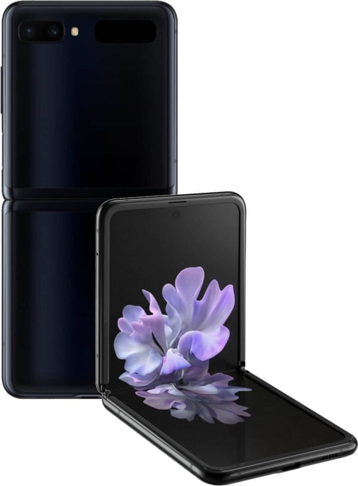 Samsung Galaxy Z Flip, 8GB/256GB, Mirror Black - zánovní