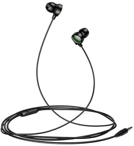 USAMS EP-40 In-Ear Stereo 1.2m Headset 3,5mm Black (HSEP4001)