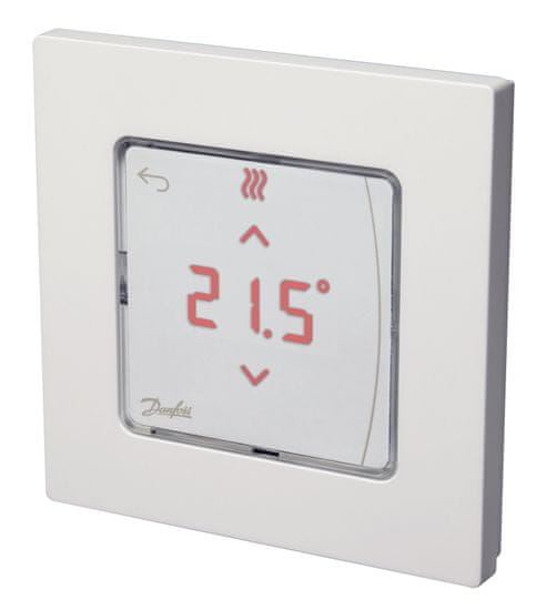DANFOSS Icon prostorový termostat 24 V, 088U1050, podomítková montáž