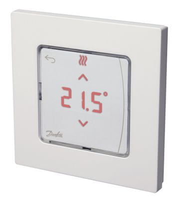 Danfoss Icon App module 088U1101, regulace podlahového vytápění, zónová regulace podlahového topení, modulární podlahové topení, dotykový bezdrátový termostat