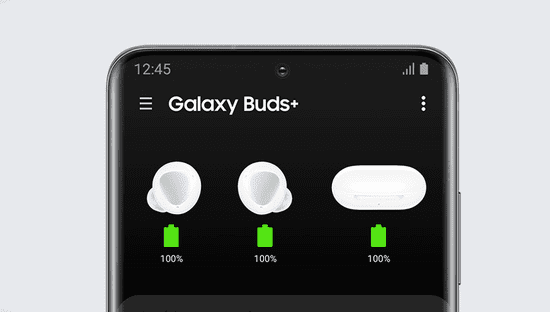 Samsung Galaxy Buds + Black (SM-R175NZKAEUB) - použité