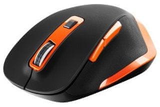 Canyon CMSW14BO, černá/oranžová (CNS-CMSW14BO) bezdrátová herní myš