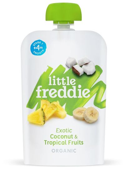 Little Freddie Kokos a tropické ovoce 6 x 100g