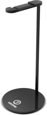 Držák herních sluchátek Ozone Mute Headset holder (OZMUTE), kov, stabilní základna, bezpečné uložení, černá