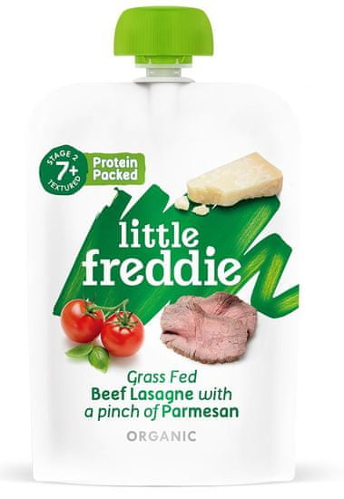 Little Freddie Lasagne s hovězím masem z trávou krmených krav a špetkou parmezánu 6 x 130g
