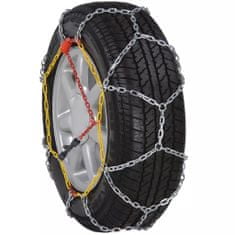 shumee 2 ks Sněhové řetězy na pneumatiky aut, 12 mm KN 120