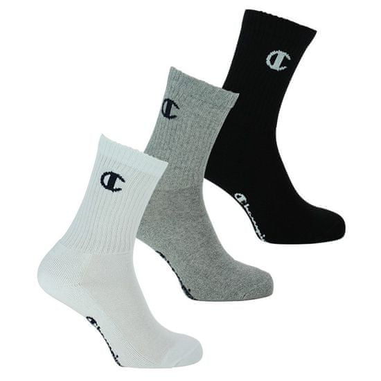 Champion 3PACK ponožky vícebarevné (Y08QG-8WU)