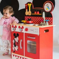 Derrson Disney Dětská dřevěná kuchyňka XL Mickey a Minnie