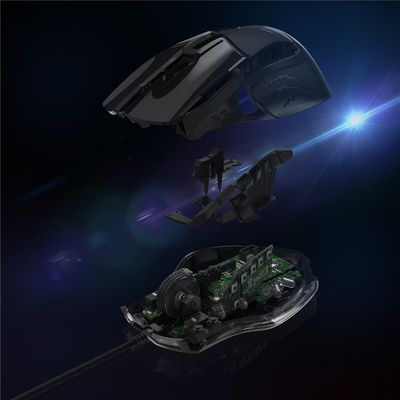 Herná káblová myš Hama uRage Reaper Revolution, laserová, programovateľná, vysoká citlivosť, makrá, profily