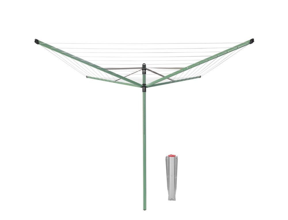 Brabantia Sušák Lift-O-Matic 50m s hrotem, zelená