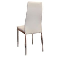 IDEA nábytek Jídelní židle MILÁNO krémově bílá