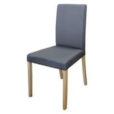 IDEA nábytek Židle PRIMA šedá/světlé nohy