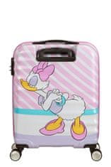 American Tourister AT Dětský kufr Wavebreaker Disney Spinner 55/20 Cabin Daisy Pink Kiss
