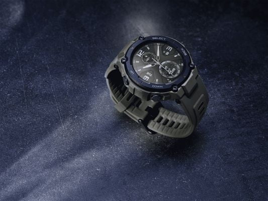 Sportovní odolné chytré hodinky Amazfit T-Rex, dlouhá výdrž na jedno nabití, vojenský standard, vodotěsné