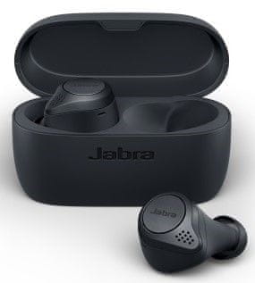 Jabra Bluetooth handsfree hudební Elite Active 75t 100-99091004-60, šedé - rozbaleno