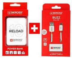 Skross PROMO powerbanka Reload 10 + Alarm USB kabel zdarma, DN56-Promo