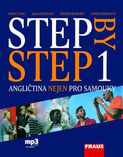 Paddy Long: Step by Step 1 Angličtina nejen pro samouky - Učebnice + poslech mp3